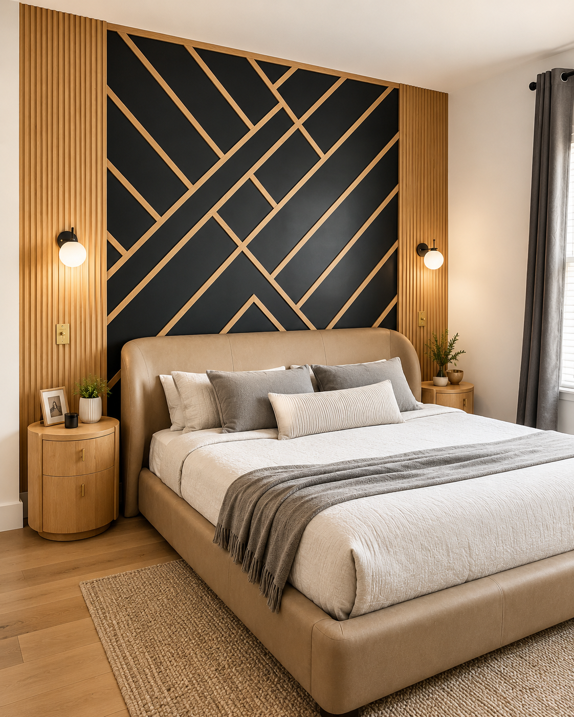 Winter Park Master Bedroom Accent Wall